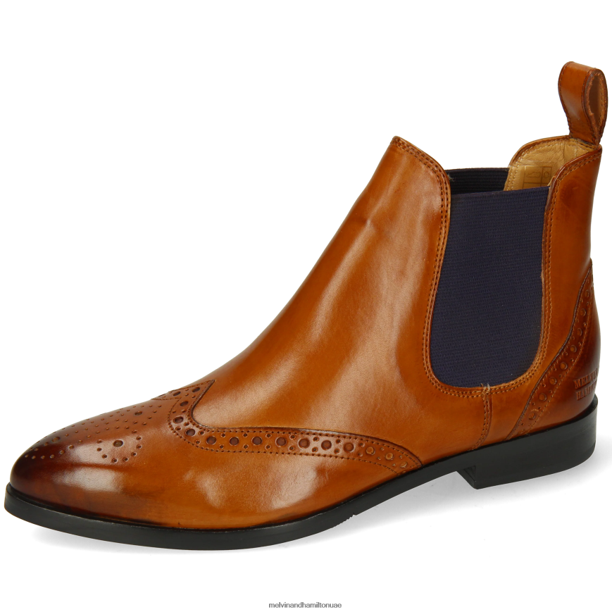 جيسي 4 بني Melvin & Hamilton نحيف جزمة الكاحل 42XF2X994