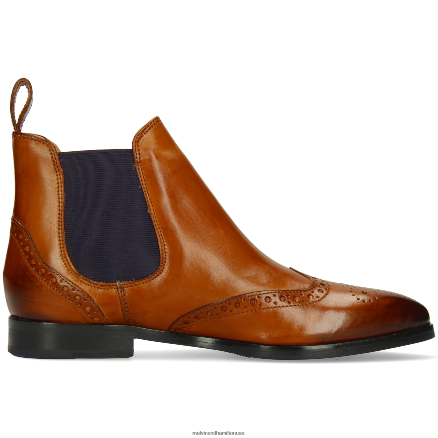 جيسي 4 بني Melvin & Hamilton نحيف جزمة الكاحل 42XF2X994