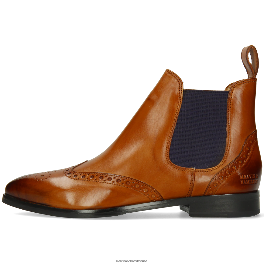 جيسي 4 بني Melvin & Hamilton نحيف جزمة الكاحل 42XF2X994