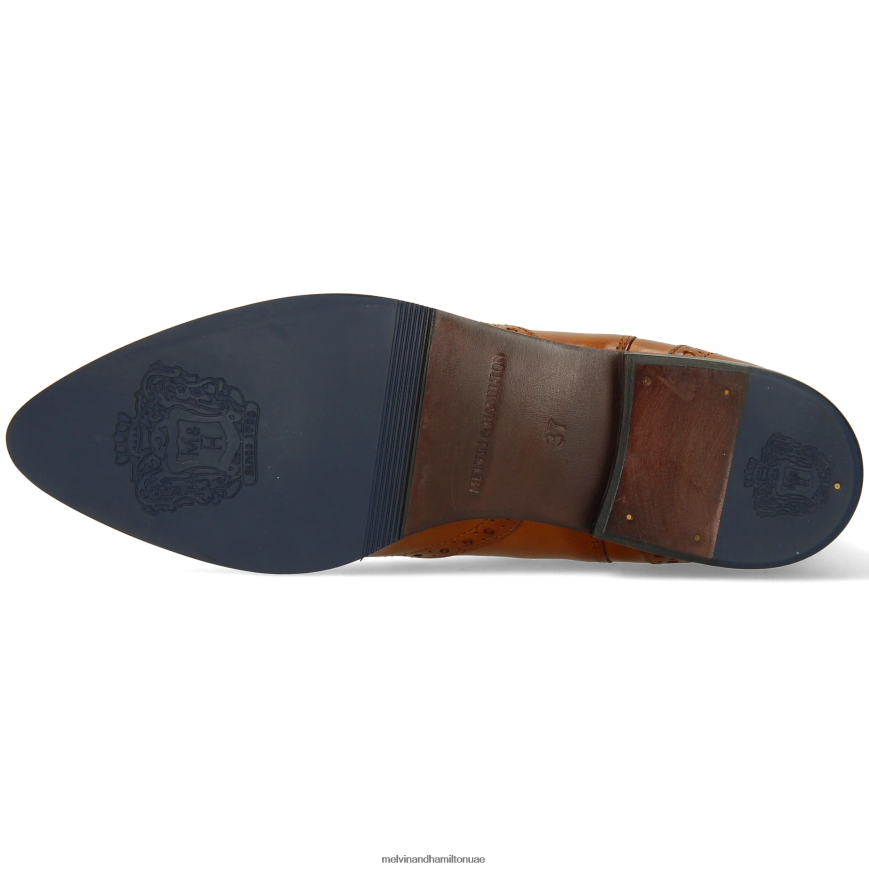 جيسي 4 بني Melvin & Hamilton نحيف جزمة الكاحل 42XF2X994