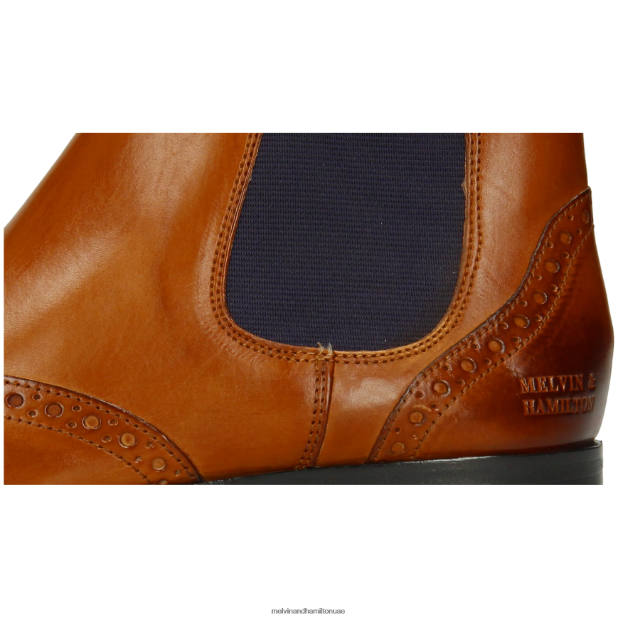 جيسي 4 بني Melvin & Hamilton نحيف جزمة الكاحل 42XF2X994