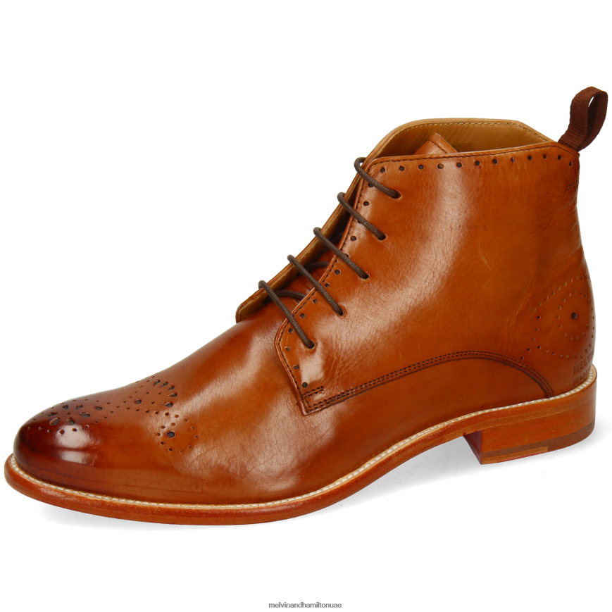 بيتي 4 بني Melvin & Hamilton نحيف جزمة الكاحل 42XF2X997