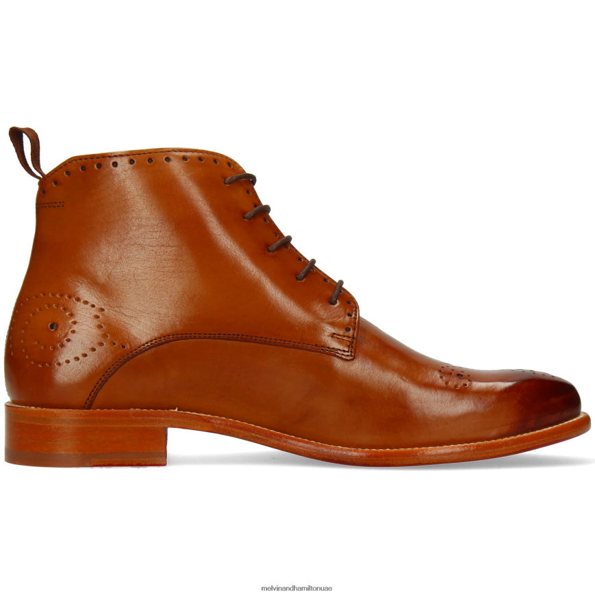 بيتي 4 بني Melvin & Hamilton نحيف جزمة الكاحل 42XF2X997