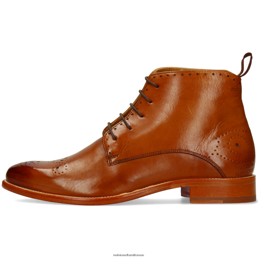 بيتي 4 بني Melvin & Hamilton نحيف جزمة الكاحل 42XF2X997