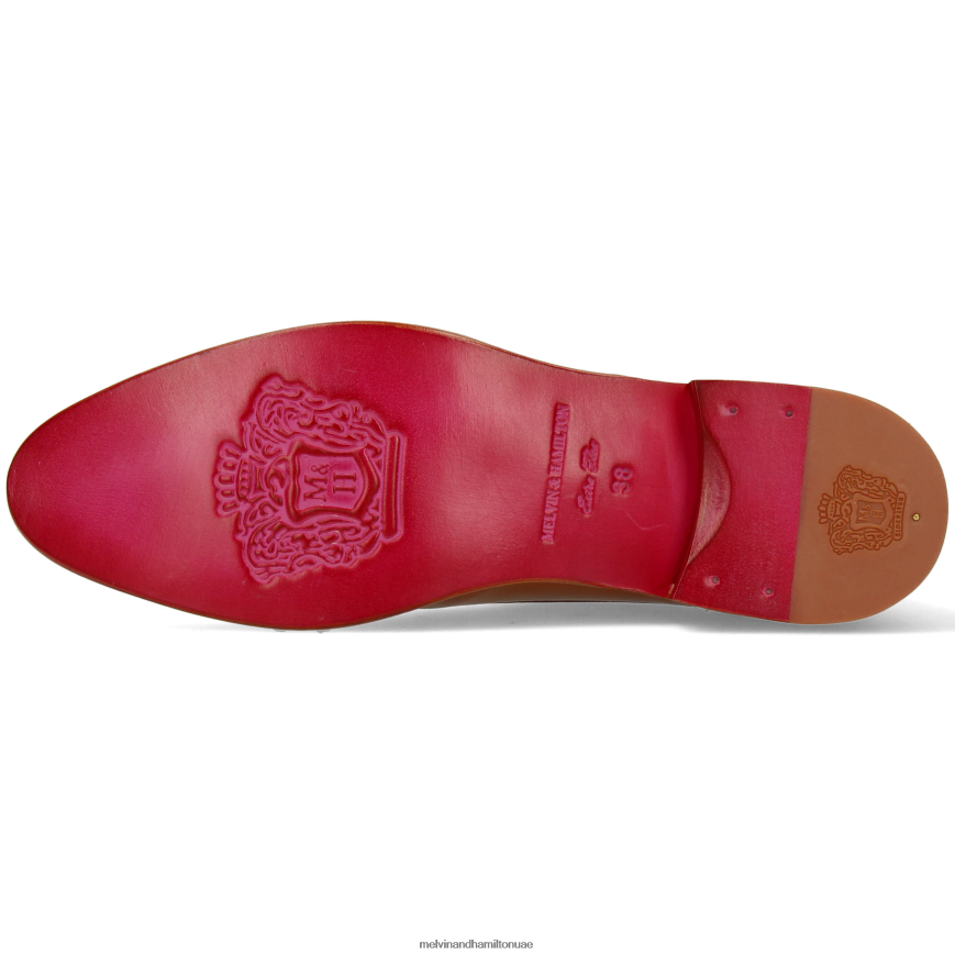 بيتي 4 بني Melvin & Hamilton نحيف جزمة الكاحل 42XF2X997