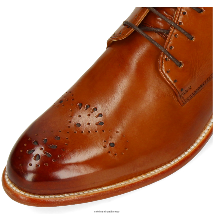 بيتي 4 بني Melvin & Hamilton نحيف جزمة الكاحل 42XF2X997