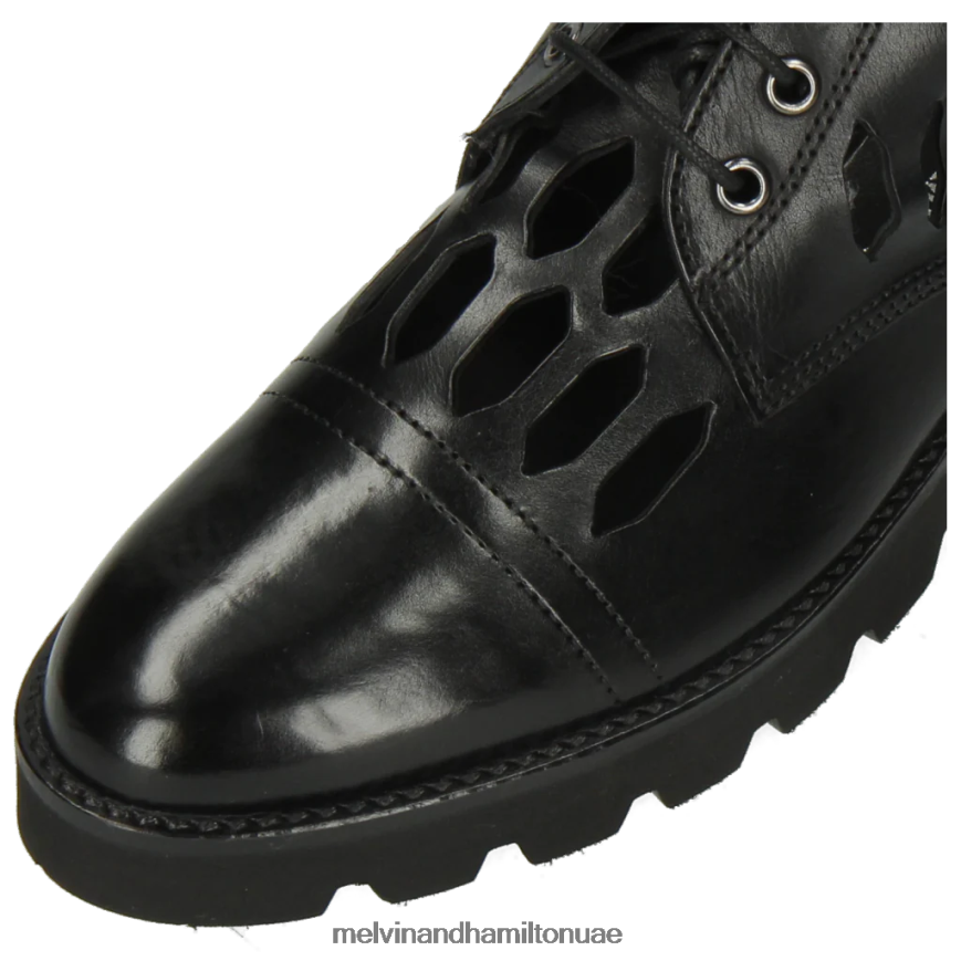 سيلينا 51 أسود Melvin & Hamilton نحيف جزمة الكاحل 42XF2X1128