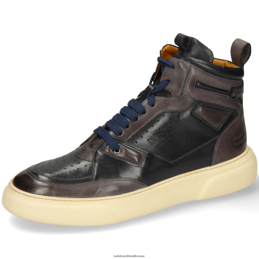 هارفي 51 رمادي Melvin & Hamilton رجال أحذية رياضية 42XF2X599