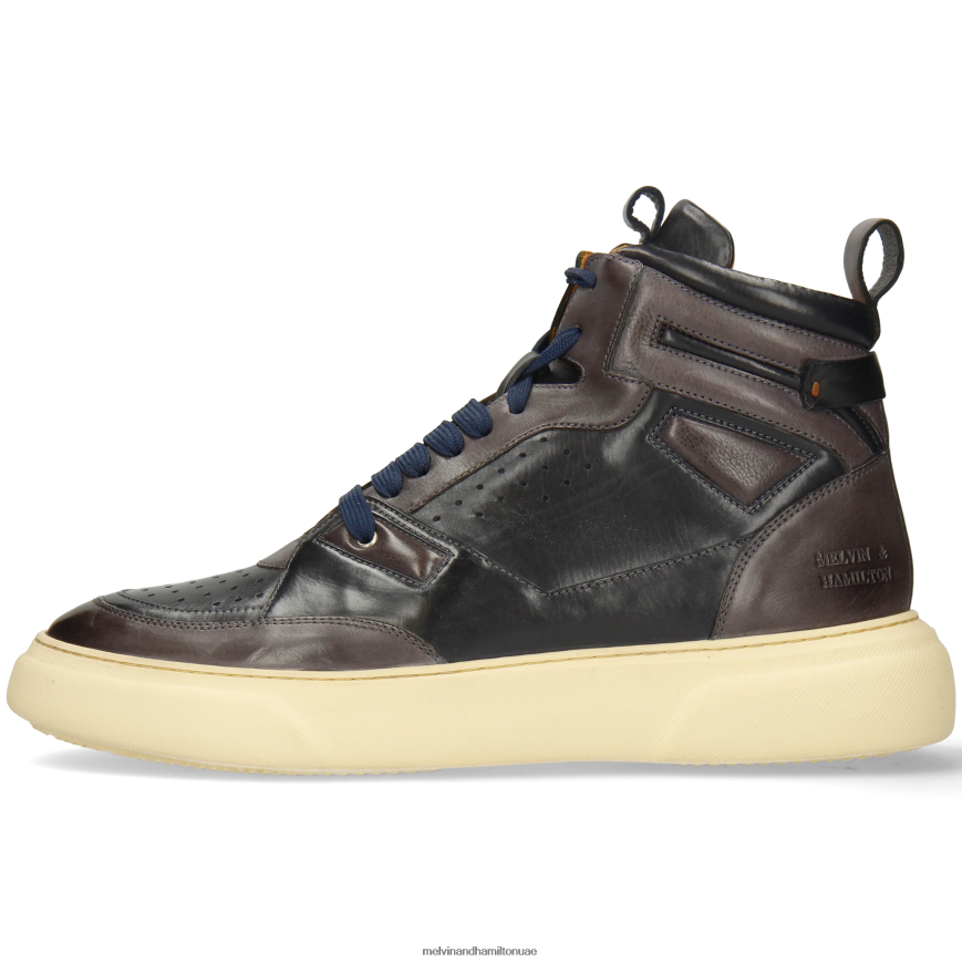 هارفي 51 رمادي Melvin & Hamilton رجال أحذية رياضية 42XF2X599