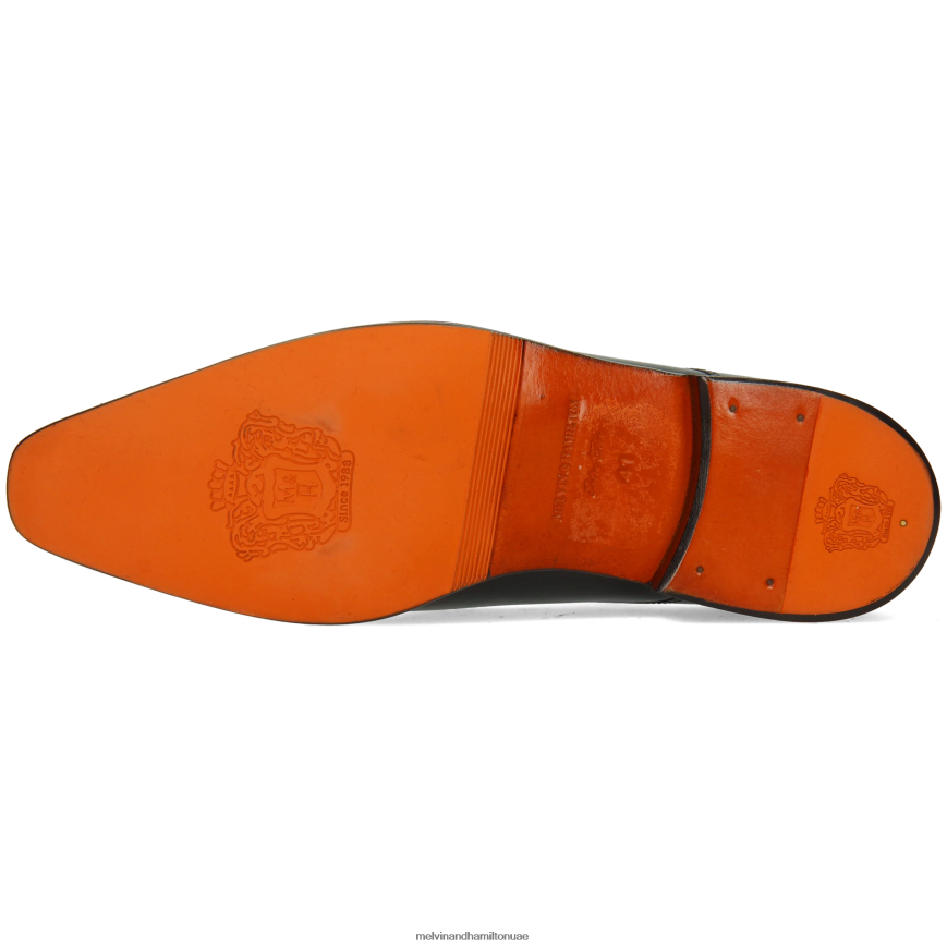 لويس 52 أسود Melvin & Hamilton رجال أحذية الراهب 42XF2X341