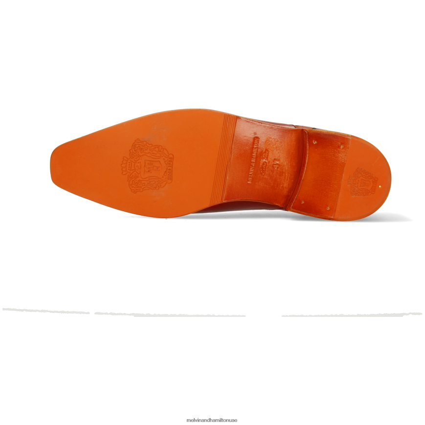 لويس 53 أحمر Melvin & Hamilton رجال أحذية أكسفورد 42XF2X154