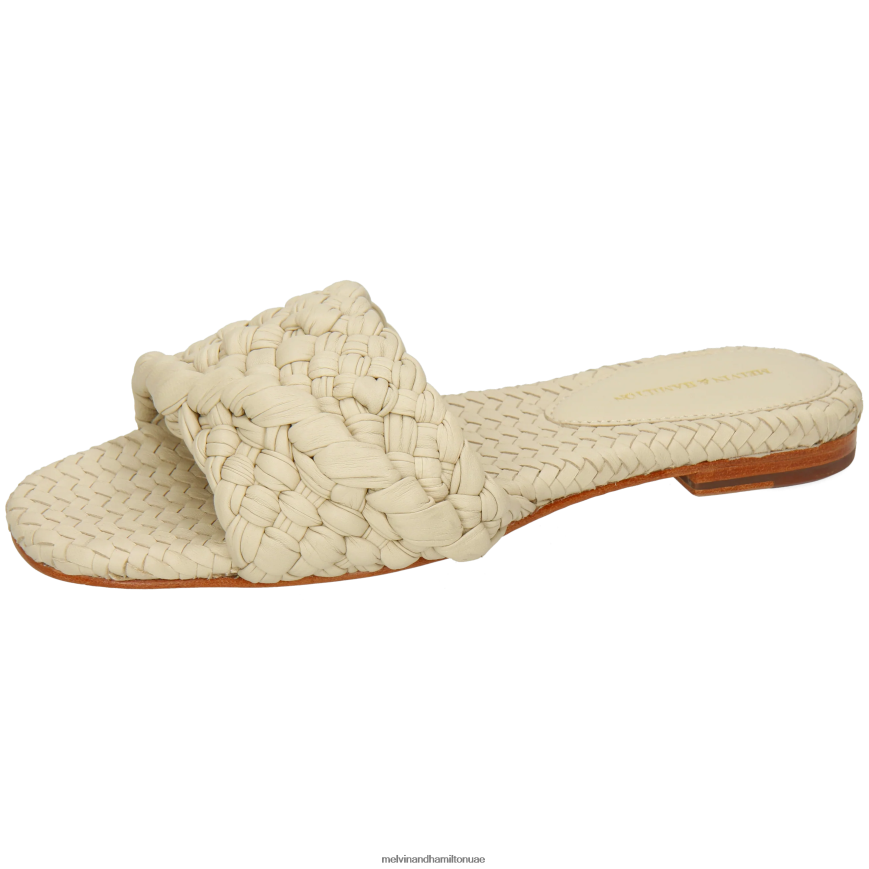 إلودي 53 اللون البيج Melvin & Hamilton نحيف البغال 42XF2X1598