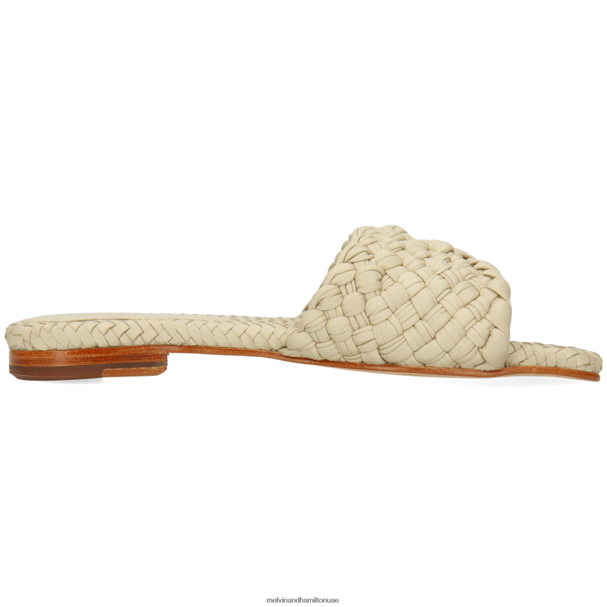 إلودي 53 اللون البيج Melvin & Hamilton نحيف البغال 42XF2X1598