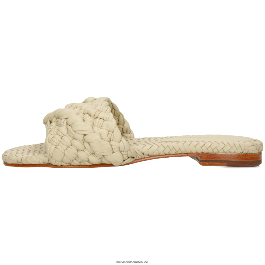 إلودي 53 اللون البيج Melvin & Hamilton نحيف البغال 42XF2X1598