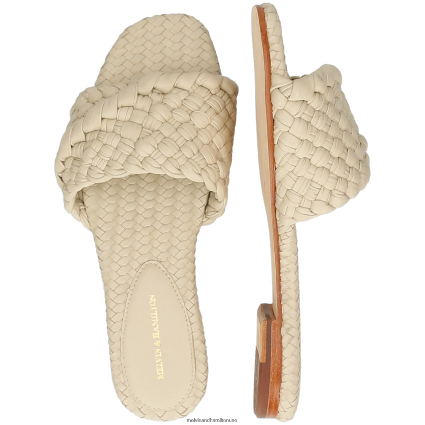 إلودي 53 اللون البيج Melvin & Hamilton نحيف البغال 42XF2X1598