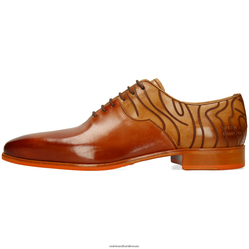 لويس 53 بني Melvin & Hamilton رجال أحذية أكسفورد 42XF2X210