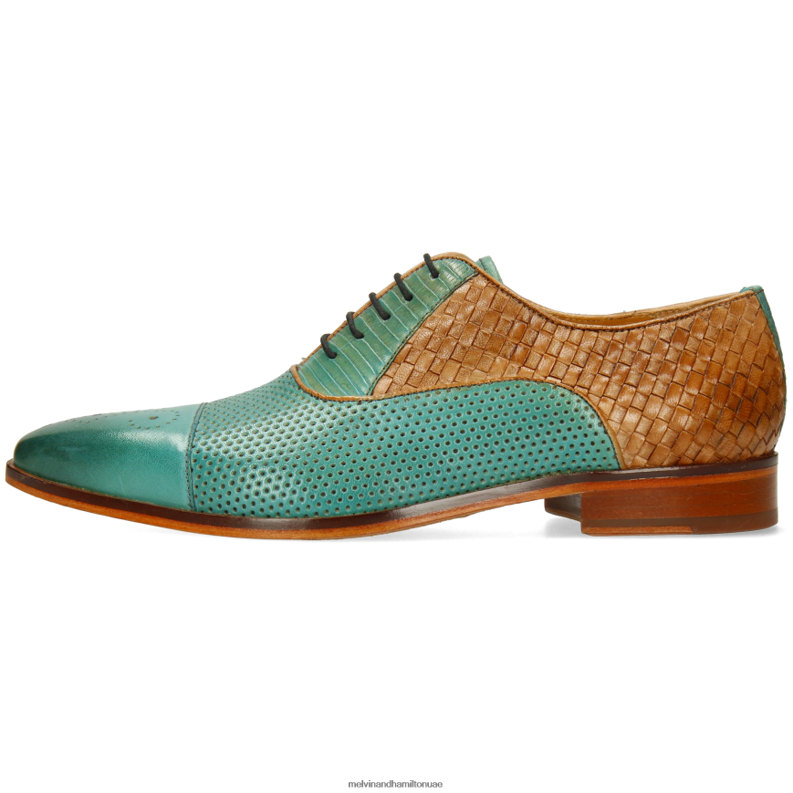 لانس 55 الفيروز Melvin & Hamilton رجال أحذية أكسفورد 42XF2X205