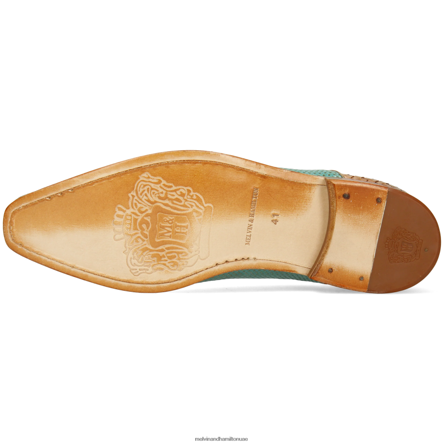 لانس 55 الفيروز Melvin & Hamilton رجال أحذية أكسفورد 42XF2X205