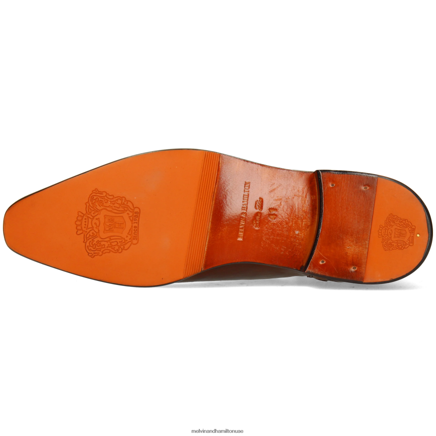 لويس 55 بني Melvin & Hamilton رجال جزمة الكاحل 42XF2X49