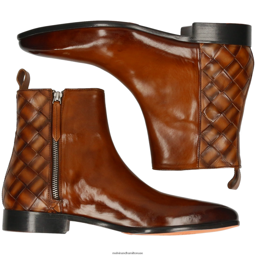 لويس 55 بني Melvin & Hamilton رجال جزمة الكاحل 42XF2X49