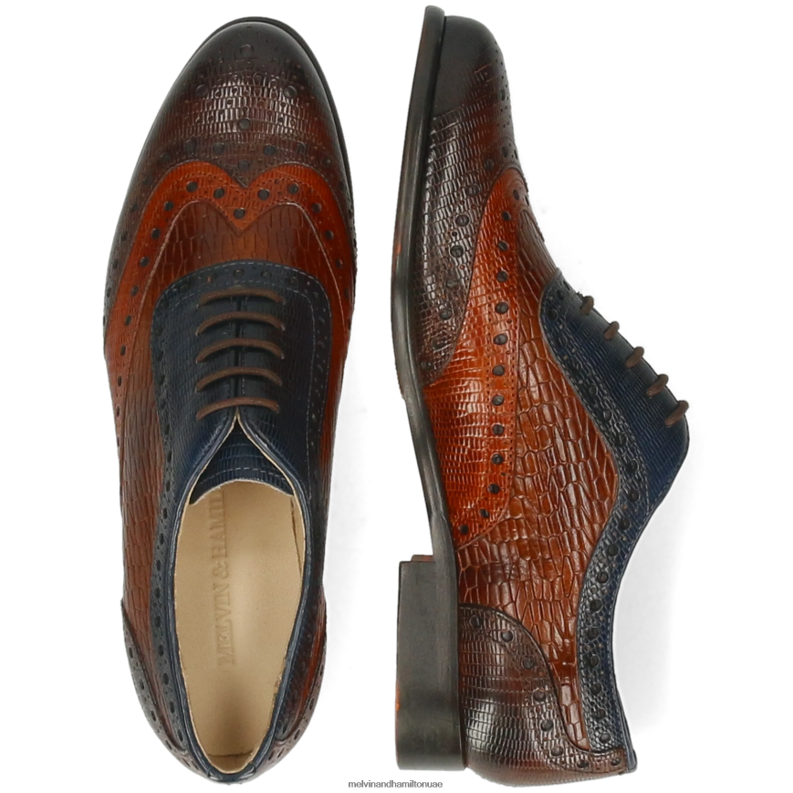 سيلينا 56 متعدد Melvin & Hamilton نحيف أحذية أكسفورد 42XF2X1263