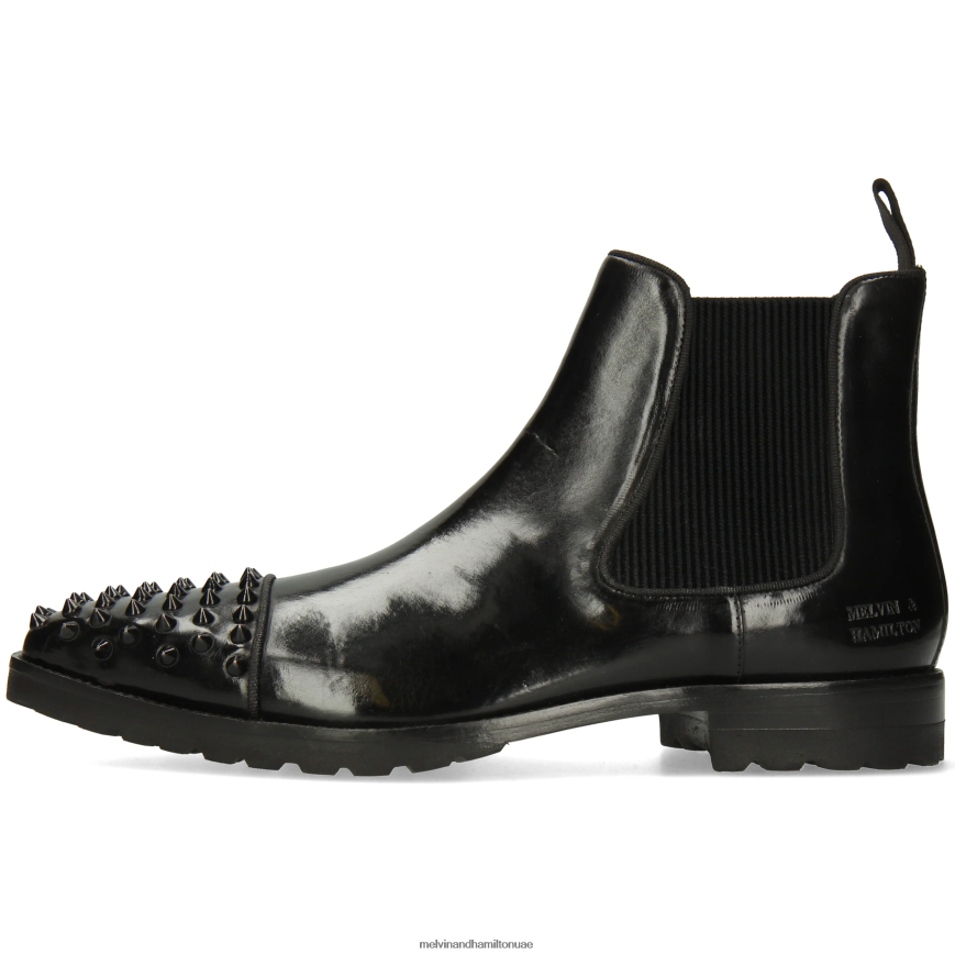 لويس 57 أسود Melvin & Hamilton رجال جزمة الكاحل 42XF2X78