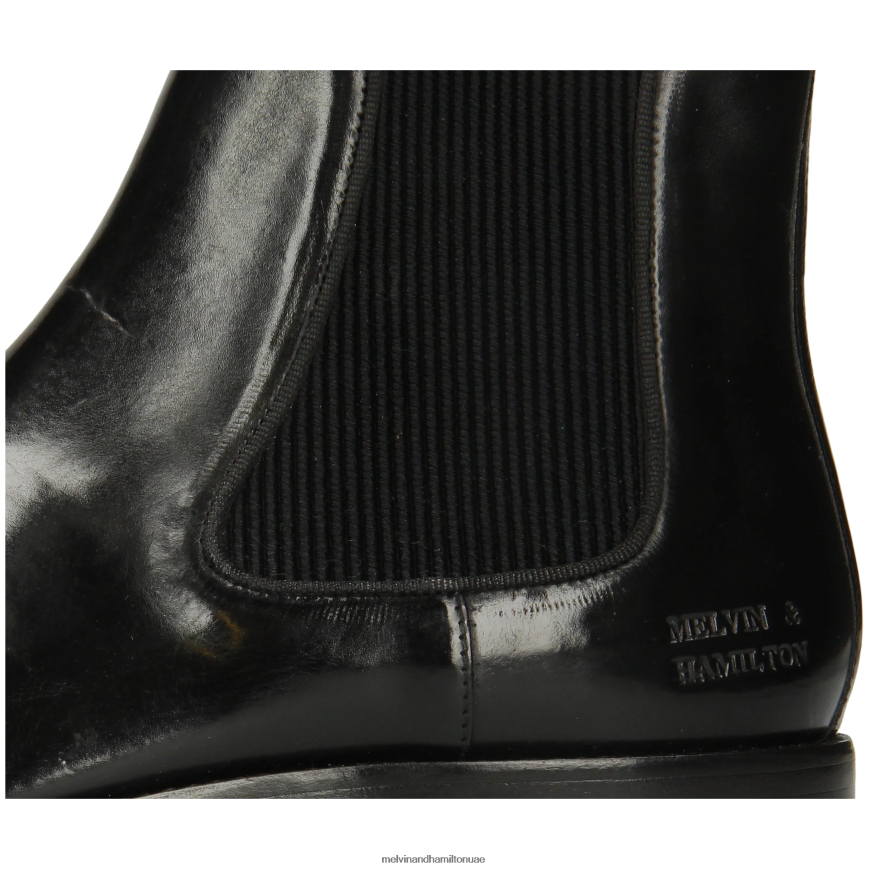 لويس 57 أسود Melvin & Hamilton رجال جزمة الكاحل 42XF2X78