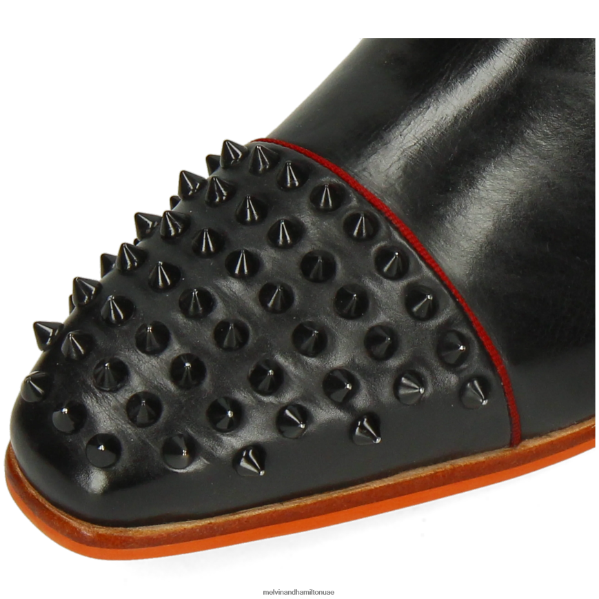 لويس 57 أسود Melvin & Hamilton رجال جزمة الكاحل 42XF2X8