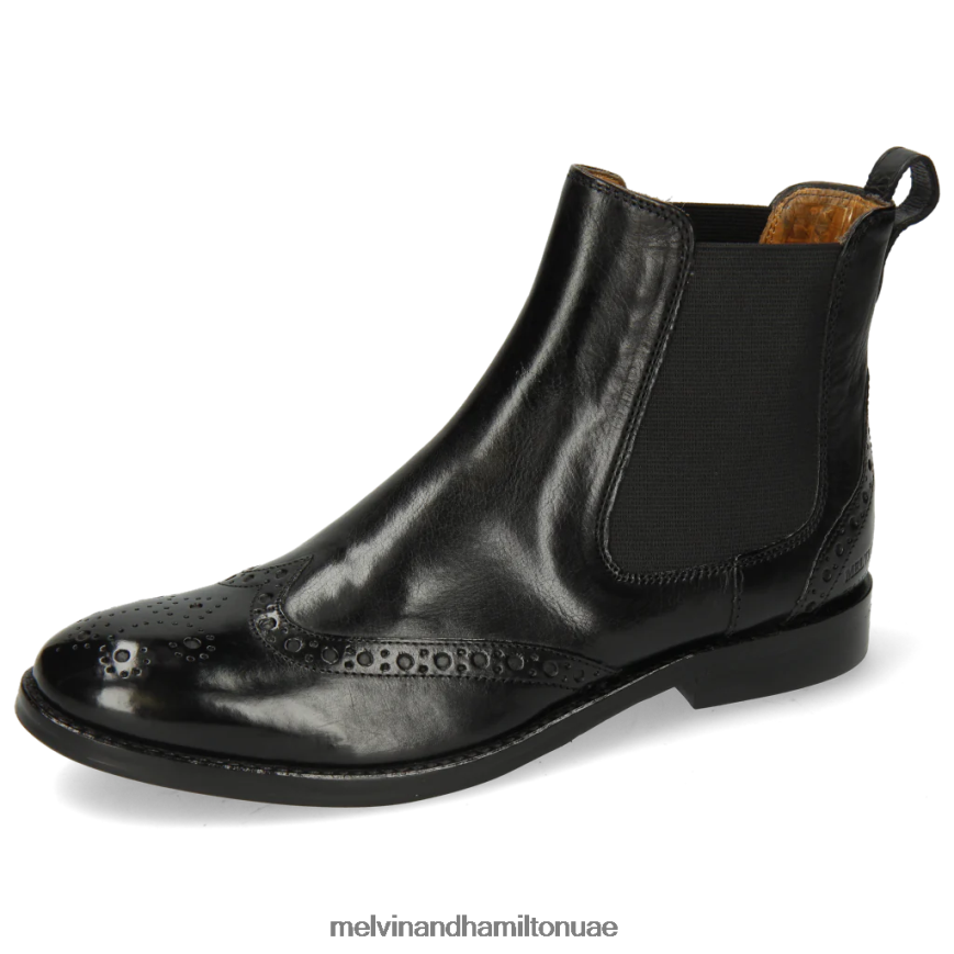 اميلي 5 أسود Melvin & Hamilton نحيف جزمة الكاحل 42XF2X1021