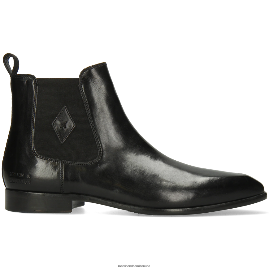 الياس 5 أسود Melvin & Hamilton رجال جزمة الكاحل 42XF2X10
