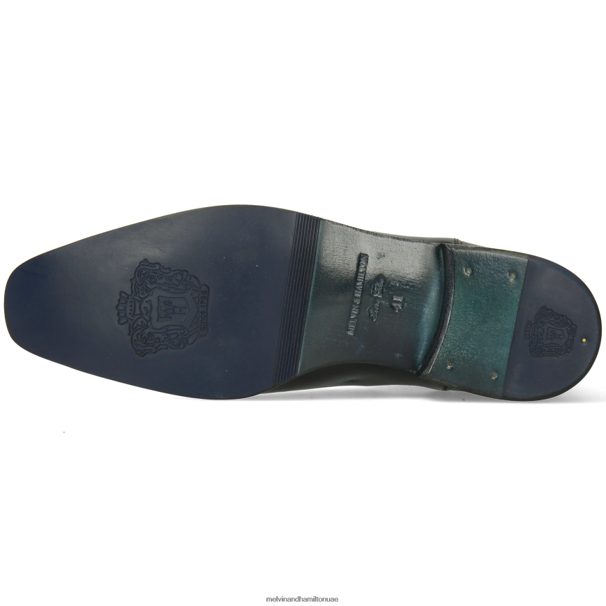 الياس 5 أسود Melvin & Hamilton رجال جزمة الكاحل 42XF2X10