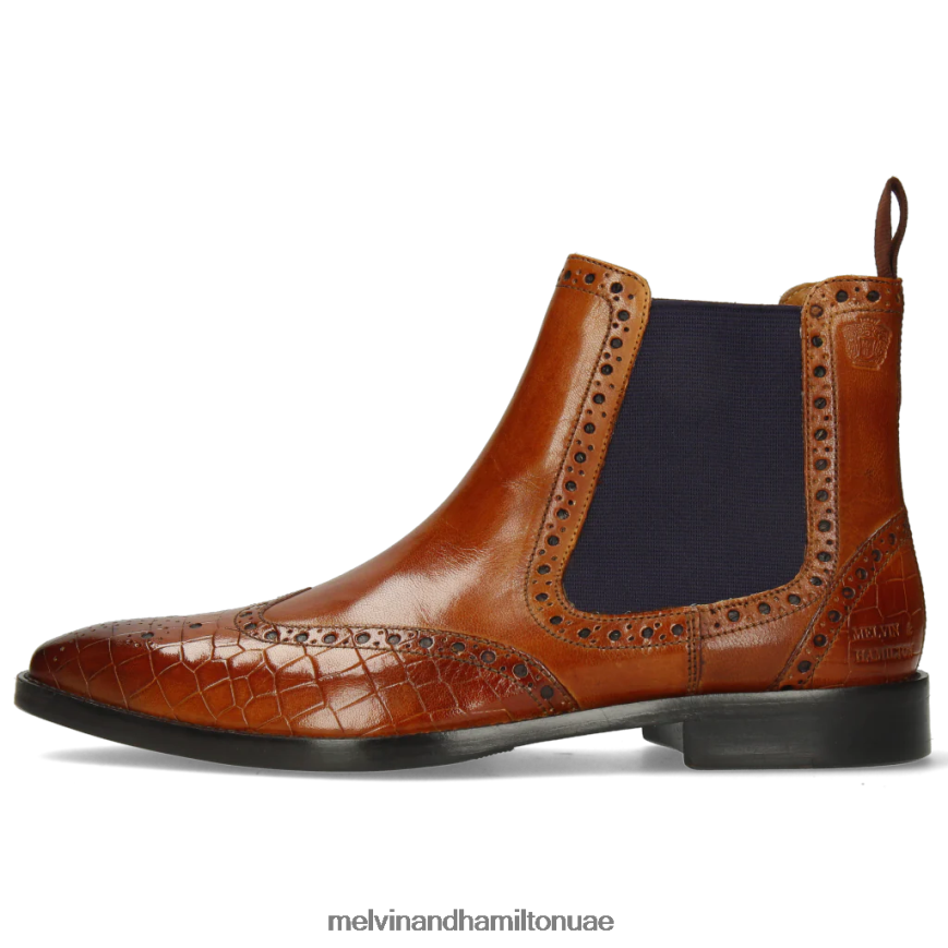 مارتن 5 بني Melvin & Hamilton رجال جزمة الكاحل 42XF2X119