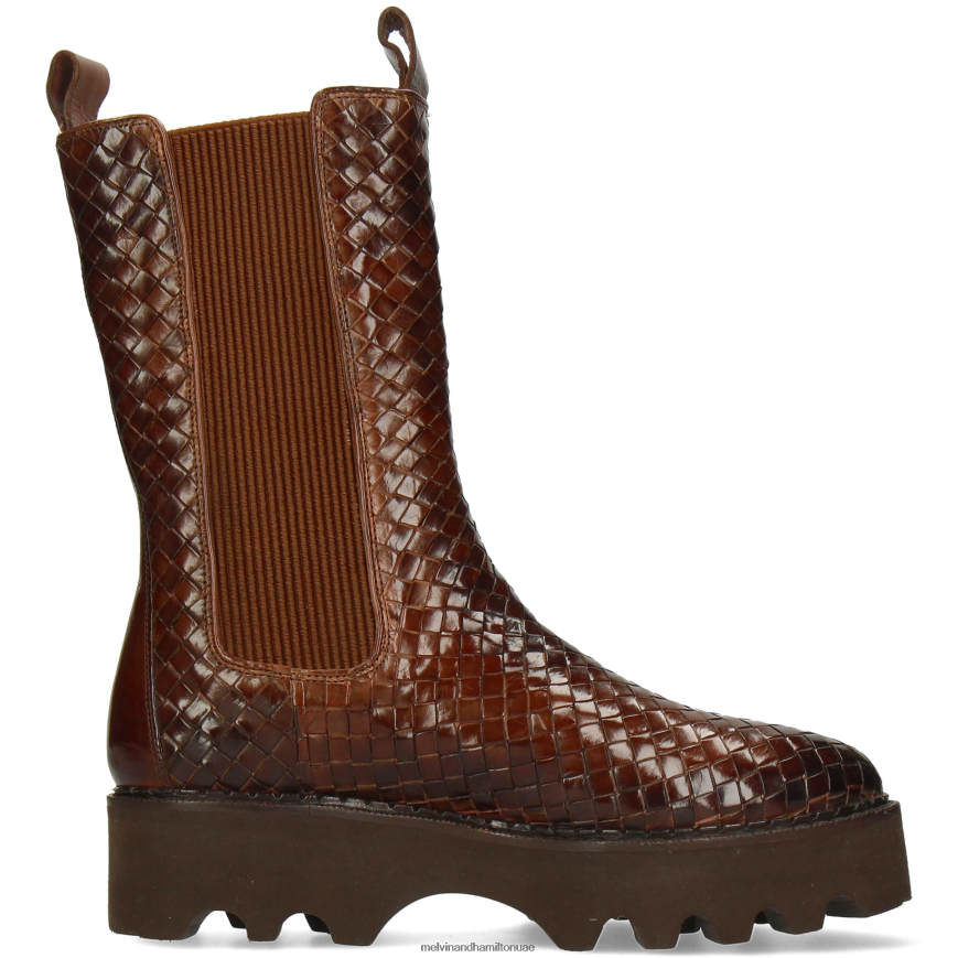 سيبيل 5 بني Melvin & Hamilton نحيف أحذية 42XF2X1215