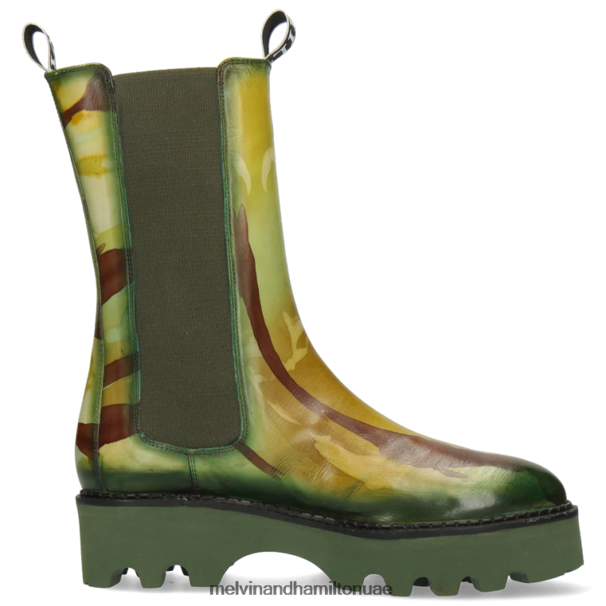 سيبيل 5 أخضر Melvin & Hamilton نحيف أحذية 42XF2X1218