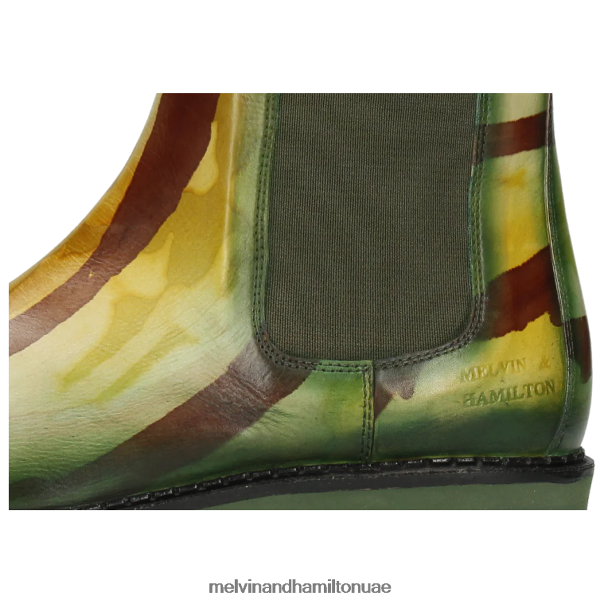 سيبيل 5 أخضر Melvin & Hamilton نحيف أحذية 42XF2X1218