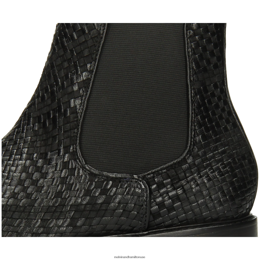 كارلو 5 أسود Melvin & Hamilton رجال جزمة الكاحل 42XF2X122