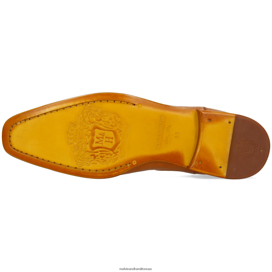 الياس 5 البني الفاتح Melvin & Hamilton رجال جزمة الكاحل 42XF2X140