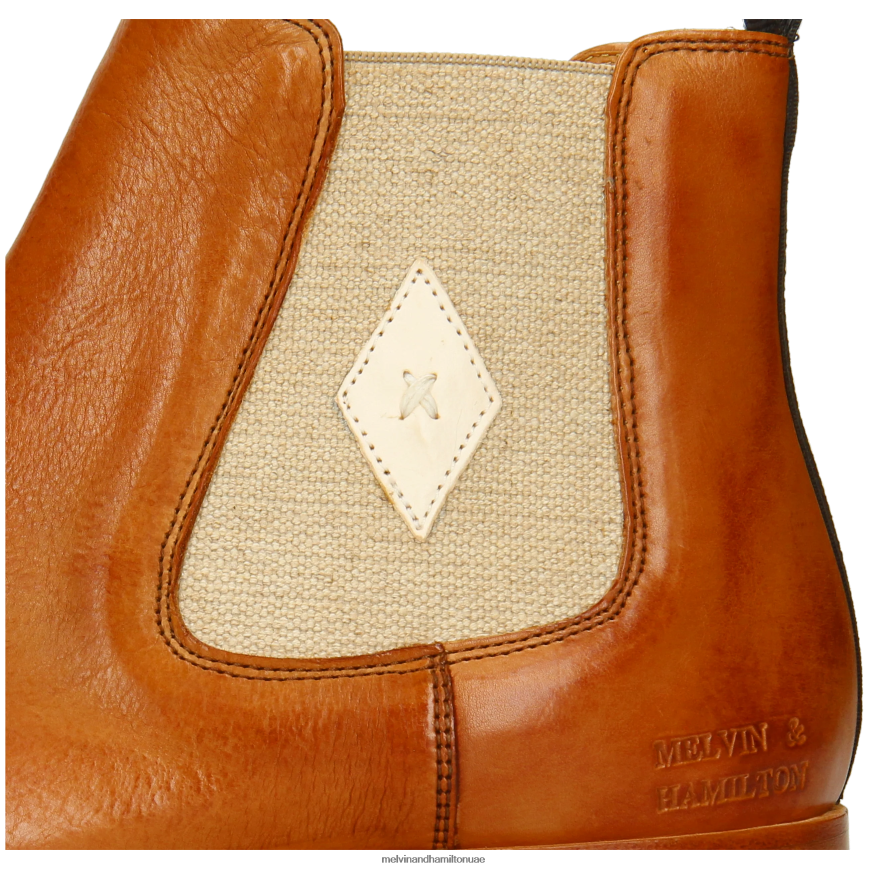 الياس 5 البني الفاتح Melvin & Hamilton رجال جزمة الكاحل 42XF2X140
