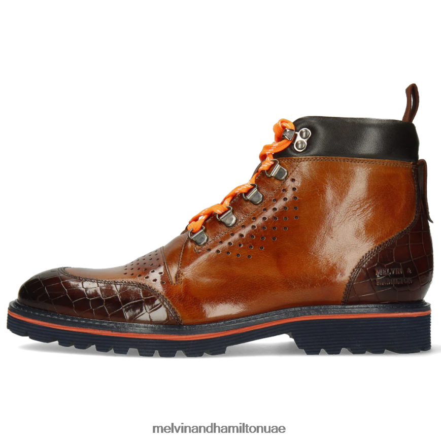 تريفور 5 بني Melvin & Hamilton رجال جزمة الكاحل 42XF2X147