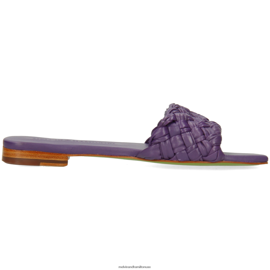 بروك 5 أرجواني Melvin & Hamilton نحيف البغال 42XF2X1558