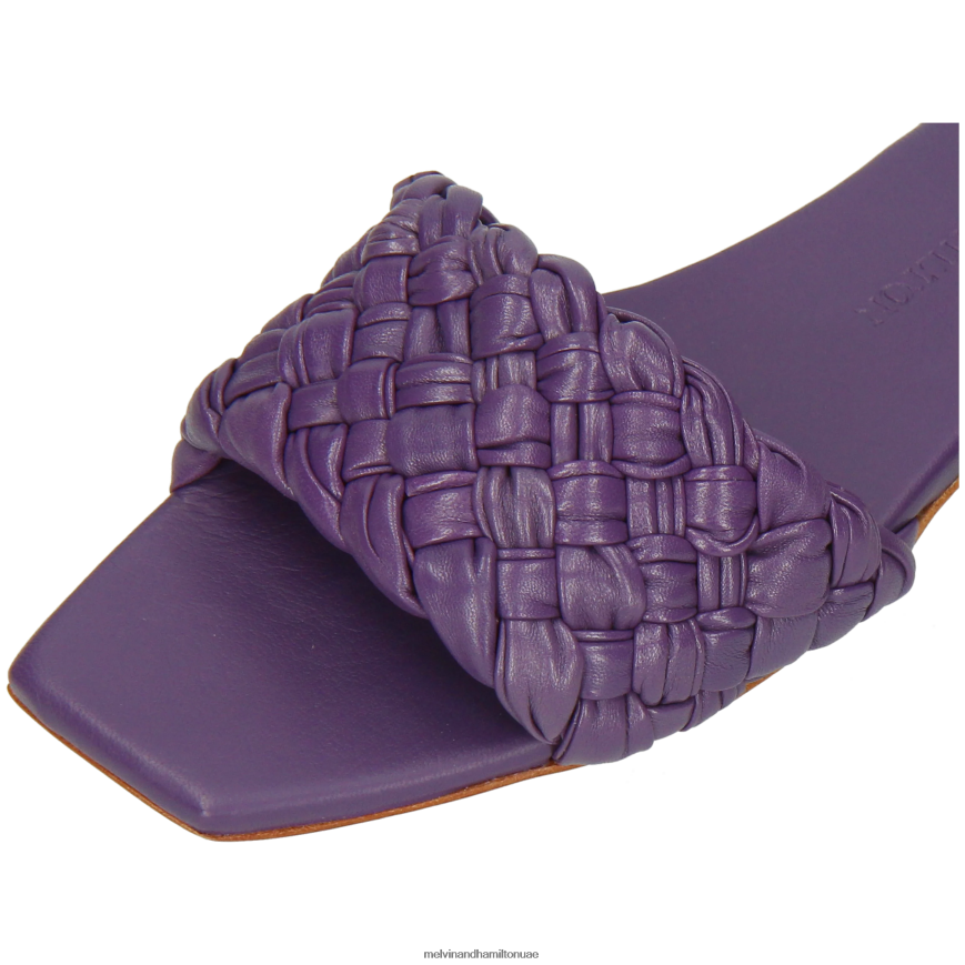 بروك 5 أرجواني Melvin & Hamilton نحيف البغال 42XF2X1558