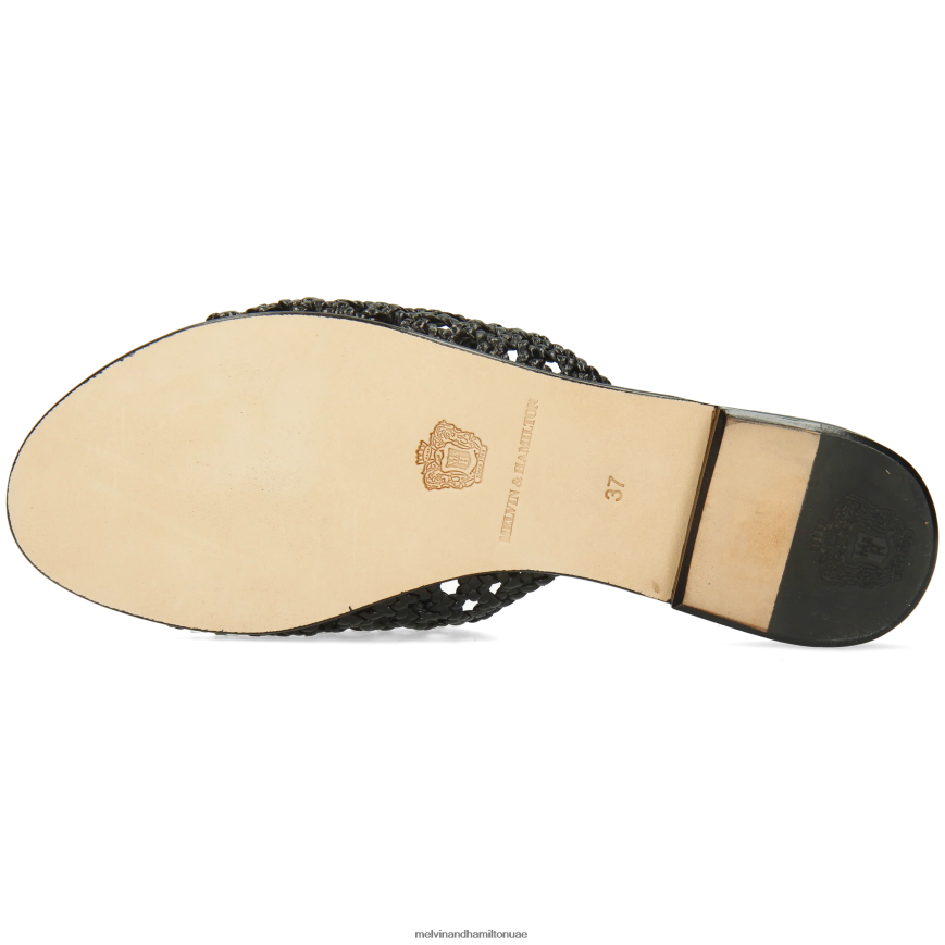 حنا 5 أسود Melvin & Hamilton نحيف البغال 42XF2X1775