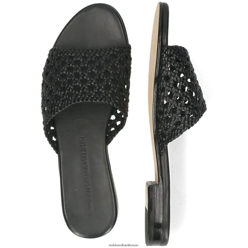 حنا 5 أسود Melvin & Hamilton نحيف البغال 42XF2X1775