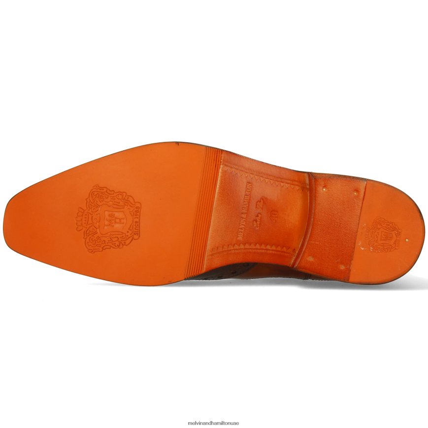 مارتن 5 بني Melvin & Hamilton رجال جزمة الكاحل 42XF2X17