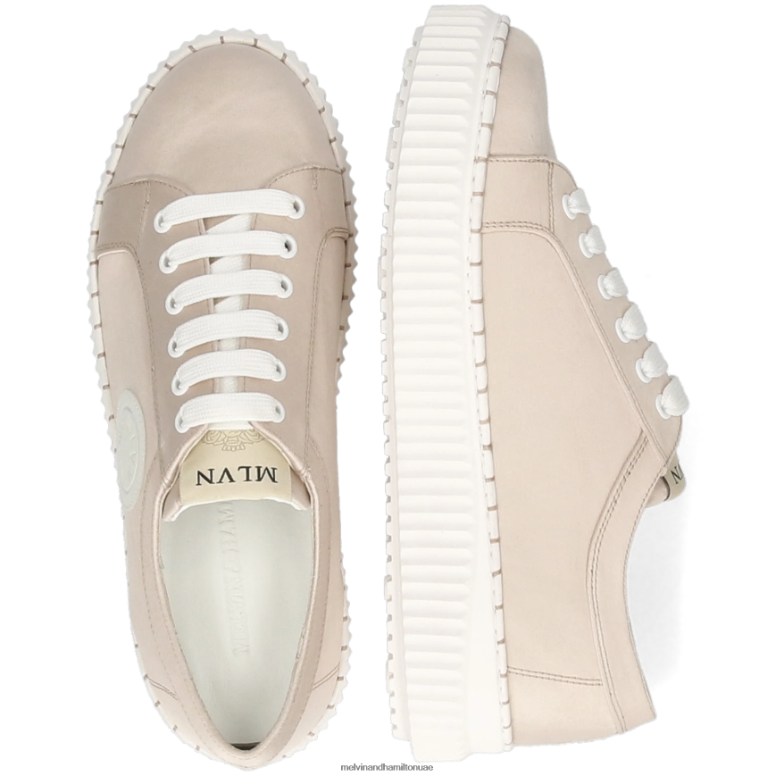 نوري 5 اللون البيج Melvin & Hamilton نحيف أحذية رياضية 42XF2X1808