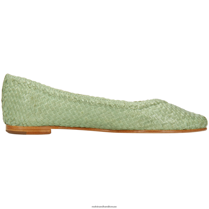 كيت 5 أخضر Melvin & Hamilton نحيف مضخات الباليه 42XF2X1962