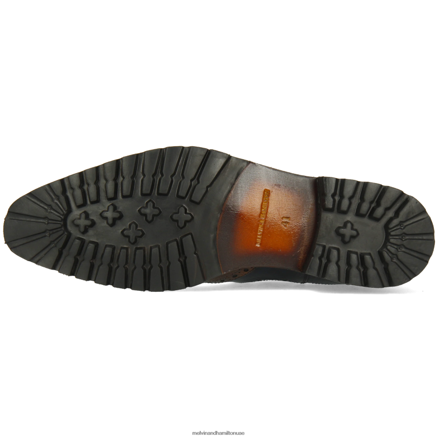 مارتن 5 أزرق Melvin & Hamilton رجال جزمة الكاحل 42XF2X19