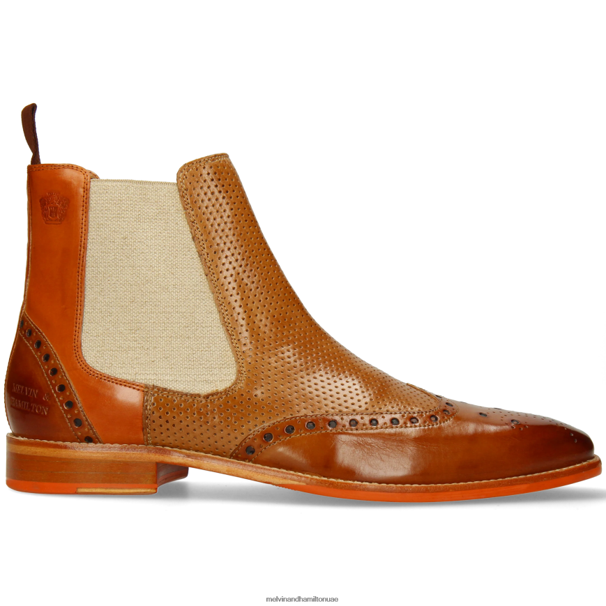 مارتن 5 بني Melvin & Hamilton رجال جزمة الكاحل 42XF2X50