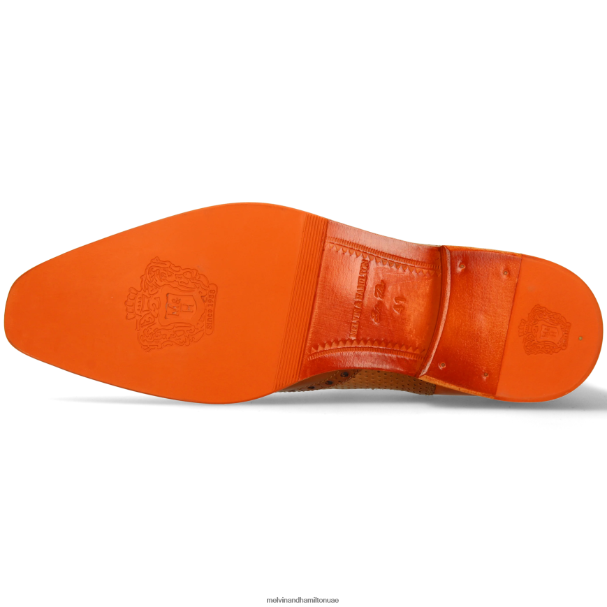 مارتن 5 بني Melvin & Hamilton رجال جزمة الكاحل 42XF2X50