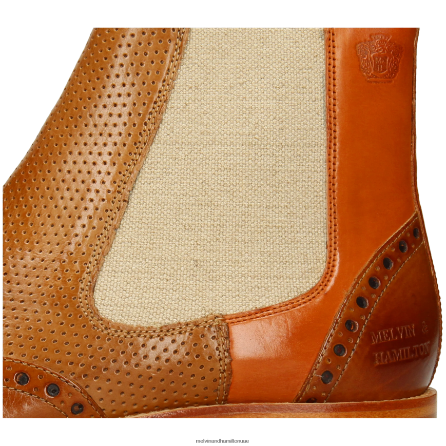 مارتن 5 بني Melvin & Hamilton رجال جزمة الكاحل 42XF2X50